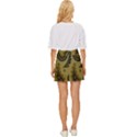 Floral pattern paisley style Paisley print. Doodle background Mini Front Wrap Skirt View4