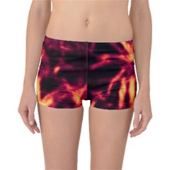 Lava Abstract Stars Boyleg Bikini Bottoms by DimitriosArt
