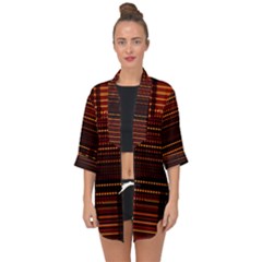 Gradient (97) Open Front Chiffon Kimono by Sparkle