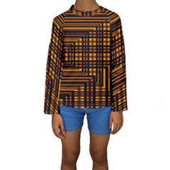 Gradient Kids  Long Sleeve Swimwear by Sparkle