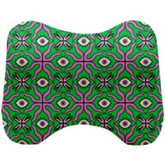Abstract Illustration With Eyes Head Support Cushion by SychEva