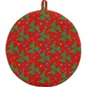 Christmas Trees Round Trivet View2
