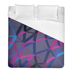 3d Lovely Geo Lines Duvet Cover (full/ Double Size) by Uniqued