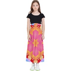 Digitalart Kids  Flared Maxi Skirt by Sparkle