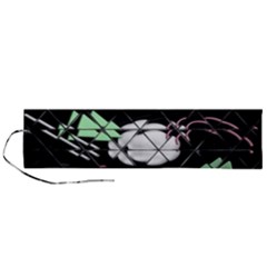 Digital Illusion Roll Up Canvas Pencil Holder (l) by Sparkle