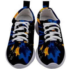 Digital Illusion Kids Athletic Shoes by Sparkle