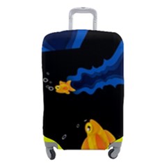 Digital Illusion Luggage Cover (small) by Sparkle