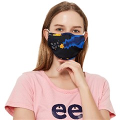 Digital Illusion Fitted Cloth Face Mask (adult) by Sparkle