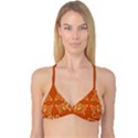 Abstract pattern geometric backgrounds   Reversible Tri Bikini Top View3