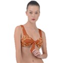 Abstract pattern geometric backgrounds   Front Tie Bikini Top View1
