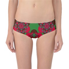 Abstract Pattern Geometric Backgrounds   Classic Bikini Bottoms by Eskimos