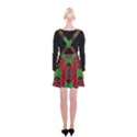 Abstract pattern geometric backgrounds   Suspender Skater Skirt View2