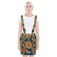 Abstract Pattern Geometric Backgrounds   Braces Suspender Skirt by Eskimos
