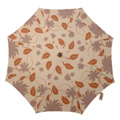 Folk Flowers Print Floral Pattern Ethnic Art Hook Handle Umbrellas (medium) by Eskimos