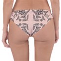 Floral folk damask pattern  Reversible Hipster Bikini Bottoms View4