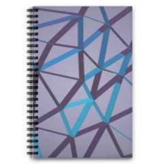3d Lovely Geo Lines 2 5 5  X 8 5  Notebook by Uniqued