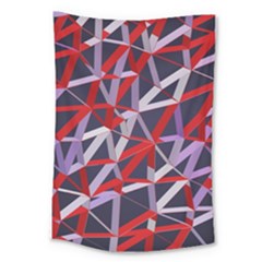 3d Lovely Geo Lines Vii Large Tapestry by Uniqued