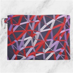 3d Lovely Geo Lines Vii Canvas Cosmetic Bag (xxl) by Uniqued