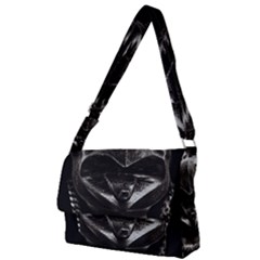 Creepy Women Mannequin Portrait Full Print Messenger Bag (l) by dflcprintsclothing