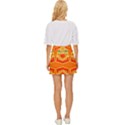 Abstract pattern geometric backgrounds   Mini Front Wrap Skirt View4