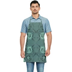 Floral Pattern Paisley Style Paisley Print   Kitchen Apron by Eskimos