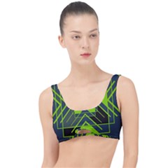 Abstract Geometric Design    The Little Details Bikini Top by Eskimos