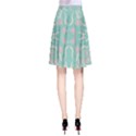 Floral folk damask pattern  A-Line Skirt View2