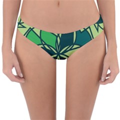 Abstract Pattern Geometric Backgrounds   Reversible Hipster Bikini Bottoms by Eskimos