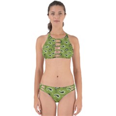 Floral Pattern Paisley Style Paisley Print   Perfectly Cut Out Bikini Set by Eskimos