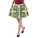Abstract pattern geometric backgrounds   A-Line Pocket Skirt View1