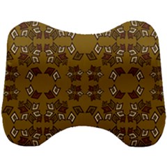 Abstract Pattern Geometric Backgrounds   Head Support Cushion by Eskimos