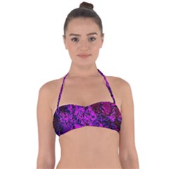 Bromide Diamonds Halter Bandeau Bikini Top by MRNStudios