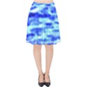 Blue Waves Flow Series 5 Velvet High Waist Skirt View1