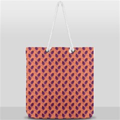 Leafs Full Print Rope Handle Tote (large) by Sparkle