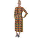 Floral Velvet Maxi Wrap Dress View2