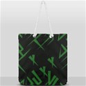 Abstract pattern geometric backgrounds   Full Print Rope Handle Tote (Large) View1