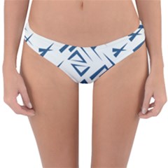 Abstract Pattern Geometric Backgrounds   Reversible Hipster Bikini Bottoms by Eskimos