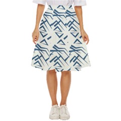 Abstract Pattern Geometric Backgrounds   Classic Short Skirt by Eskimos