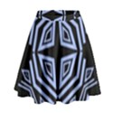 Abstract pattern geometric backgrounds   High Waist Skirt View1