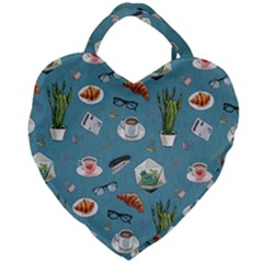 Fashionable Office Supplies Giant Heart Shaped Tote by SychEva