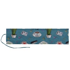 Fashionable Office Supplies Roll Up Canvas Pencil Holder (l) by SychEva