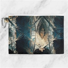 Fractal Canvas Cosmetic Bag (xl) by Sparkle