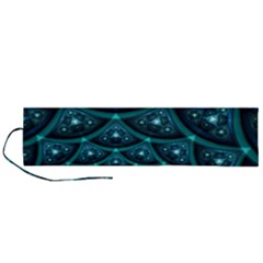 Fractal Roll Up Canvas Pencil Holder (l) by Sparkle