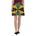 Abstract pattern geometric backgrounds   A-Line Pocket Skirt View2