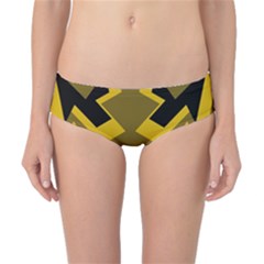 Abstract Pattern Geometric Backgrounds   Classic Bikini Bottoms by Eskimos