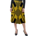 Abstract pattern geometric backgrounds   Classic Velour Midi Skirt  View1