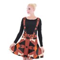 Abstract pattern geometric backgrounds   Suspender Skater Skirt View1