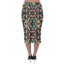 Abstract pattern geometric backgrounds   Midi Pencil Skirt View2
