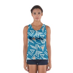 Abstract Pattern Geometric Backgrounds   Sport Tank Top  by Eskimos