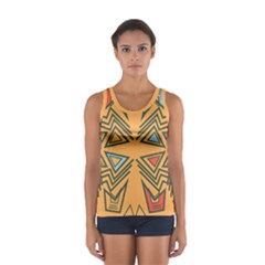 Abstract Pattern Geometric Backgrounds   Sport Tank Top  by Eskimos